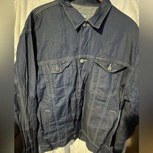 Kenneth Cole Reaction Faux denim jacket